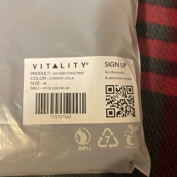 NWT Ascend II Hue Pant - Cherry Cola - Picture 4 of 5